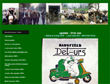 Tablet Screenshot of mansfielddetoursscooterclub.com